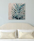 "Tropical Jewell Iii" Fine Giclee Printed Directly on Hand Finished Ash Wood Wall Art, 24" x 24" x 1.5"