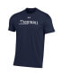 Фото #3 товара Men's Navy Howard Bison 2022 Sideline Football Performance Cotton T-shirt