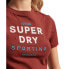 SUPERDRY Code Graphic Embroidered Tiny short sleeve T-shirt