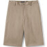 Фото #6 товара Men's School Uniform 11" Plain Front Blend Chino Shorts