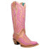 Corral Boots Glow In The Dark Embroidery Tooled Inlay Studded Snip Toe Cowboy W