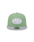 ფოტო #4 პროდუქტის Men's Green/Gray San Francisco 49ers Two-Tone Color Pack 9FIFTY Snapback Hat