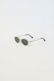 Фото #2 товара Солнцезащитные очки в металлической оправе ZARA