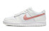 【定制球鞋】 Nike Dunk Low 白露 特殊鞋盒 节气系列 新中式 解构 手绘喷绘 低帮 板鞋 GS 白棕黑 / Кроссовки Nike Dunk Low DH9765-100