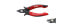 Фото #1 товара Wiha Electronic - Diagonal-cutting pliers - Steel - Black/Red - 13.8 cm - 14 cm (5.5") - 80 g