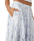 Фото #4 товара Women's Full Swing Printed Tiered Midi Skirt