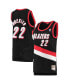 Фото #1 товара Women's Clyde Drexler Black Portland Trail Blazers 1991-92 Hardwood Classics Swingman Jersey