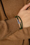 Фото #3 товара Green leather bracelet Swarm 2040151
