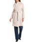 Фото #4 товара Cinzia Rocca Icons Wool & Cashmere-Blend Wrap Coat Women's