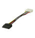 Wentronic CAK SATA 4P/S-ATA power adapter - 0.13 m - Female - Female - Multicolour