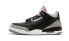 Кроссовки Nike Air Jordan 3 Retro Black Cement (2018) (Серый, Черный)