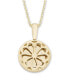 ფოტო #24 პროდუქტის Diamond Initial Pendant in 14k Yellow Gold