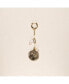 ფოტო #3 პროდუქტის 18K Gold Plated Freshwater Pearl with Chunky Chain & Coin Single Piece Earring - Blake Earring For Women