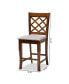 Фото #4 товара Aria Modern and Contemporary Fabric Upholstered 2 Piece Counter Height Pub Chair Set