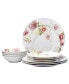 Фото #1 товара Peony Pageant 12-PC Dinnerware Set