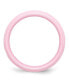 Ceramic Pink Polished Wedding Band Ring