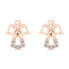 Charming rose gold earrings Angels EA979RAU