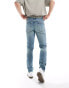 Фото #3 товара ASOS DESIGN skinny jeans in a tinted vintage mid wash