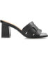 ფოტო #2 პროდუქტის Women's Renatta Woven Block Heel Dress Sandals