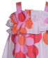 Фото #3 товара Платье для малышей Bonnie Jean маковое из хлопка