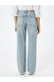 Фото #4 товара Uzun Düz Paça Kot Pantolon Cepli - Nora Longer Straight Jeans