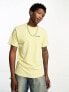 Vans mainframe left chest logo t-shirt in dusty yellow utility pack - Exclusive to Asos