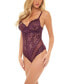 Фото #3 товара Women's Page Unlined Lace Teddy with Underwire