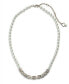 Фото #1 товара Kleinfeld faux Stone LOVE Wins Block Imitation Pearl Necklace