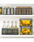 Stackable Food Organizer Storage Basket, Open Front - 2 Pack