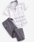 Фото #4 товара Рубашка Calvin Klein Striped ShorSleeve