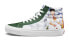 Фото #2 товара FridaKahlo OG x Vans SK8 HI LX 高帮 板鞋 男女同款 白绿色 / Кроссовки Vans FridaKahlo OG VN0A4BVBTSL