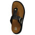 FITFLOP Buckle Leather Toe-Post Slides