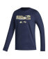 Фото #3 товара Men's Navy Georgia Tech Yellow Jackets Honoring Black Excellence Long Sleeve T-shirt