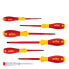 Wiha VDE Soft Finish Slotted/ Phillips Screwdriver Set (6 Pieces)