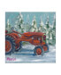 Marnie Bourque Tractor 4 Seasons Allis Chalmers Holiday Canvas Art - 20" x 25"