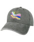 ფოტო #2 პროდუქტის Men's Gray Florida State Seminoles Beach Club Rays Relaxed Twill Adjustable Hat