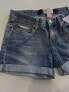 DENIM JEAN SHORTS Women's SIZE 7 Blue Cut New Pure Style Medium Wash NEW