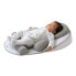 Tino - Baby Schlafkokon, Babykeil, geneigt 10 , skalierbar, einstellbar, abnehmbar, 0-3 Monate, Baby Tete Hold, 58x40 cm