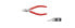 Фото #1 товара Клещи и бокорезы Wiha Z 15 0 01 - для обрезания углов - стальные - красные - 12,5 см - 12,7 см (5") - 74 г