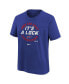 Big Boys Royal Buffalo Bills 2023 AFC East Division Champions Locker Room Trophy Collection T-shirt