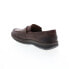 Фото #12 товара Florsheim Central Penny Mens Brown Leather Loafers & Slip Ons Penny Shoes