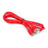 MicroUSB B - A cable for Raspberry Pi - 1m - red