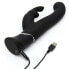 G-Spot Stroker Rabbit Vibrator Black