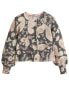 Boden Printed Fluffy Wool & Alpaca-Blend Cardigan Women's 20