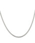 ფოტო #1 პროდუქტის Stainless Steel 2.3mm Herringbone Chain Necklace