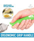 Фото #5 товара Professional Stainless Steel Flat Handheld Cheese Grater (Green)