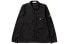 Фото #1 товара Куртка из черного регенерируемого хлопка с одним карманом и отложным воротником STONE ISLAND 751510704-V0029
