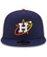 Фото #3 товара Men's Navy Houston Astros City Connect 9FIFTY Snapback Adjustable Hat