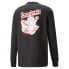 Фото #2 товара Puma Sf Race Graphic Crew Neck Sweatshirt Mens Black Casual Tops 53817001