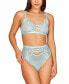 ფოტო #1 პროდუქტის Women’s 2PC Lingerie Set Patterned with Lace, Mesh and Bows Accents